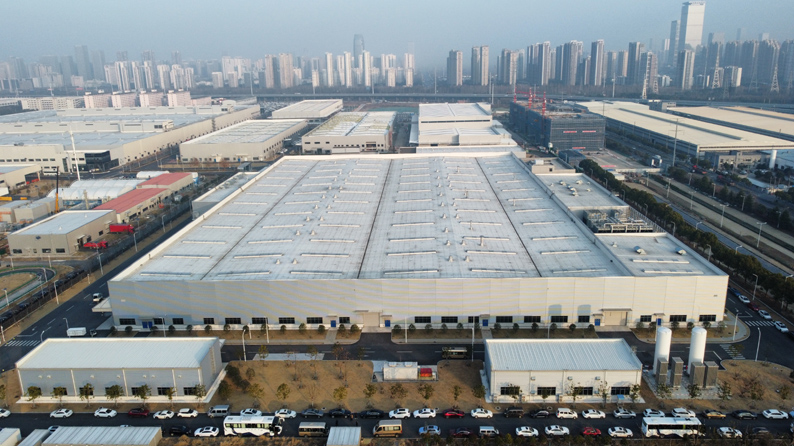 中化三建承建的大众安徽核心零部件产业园项目